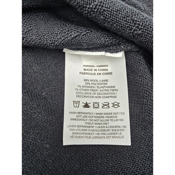 Nike Running Division Women's M Black Knit Running Wool Blend Mid Layer NWT - Picture 5 of 8